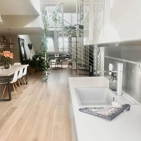 Penthouse With Unique Rooftop Terrace Leilighet *